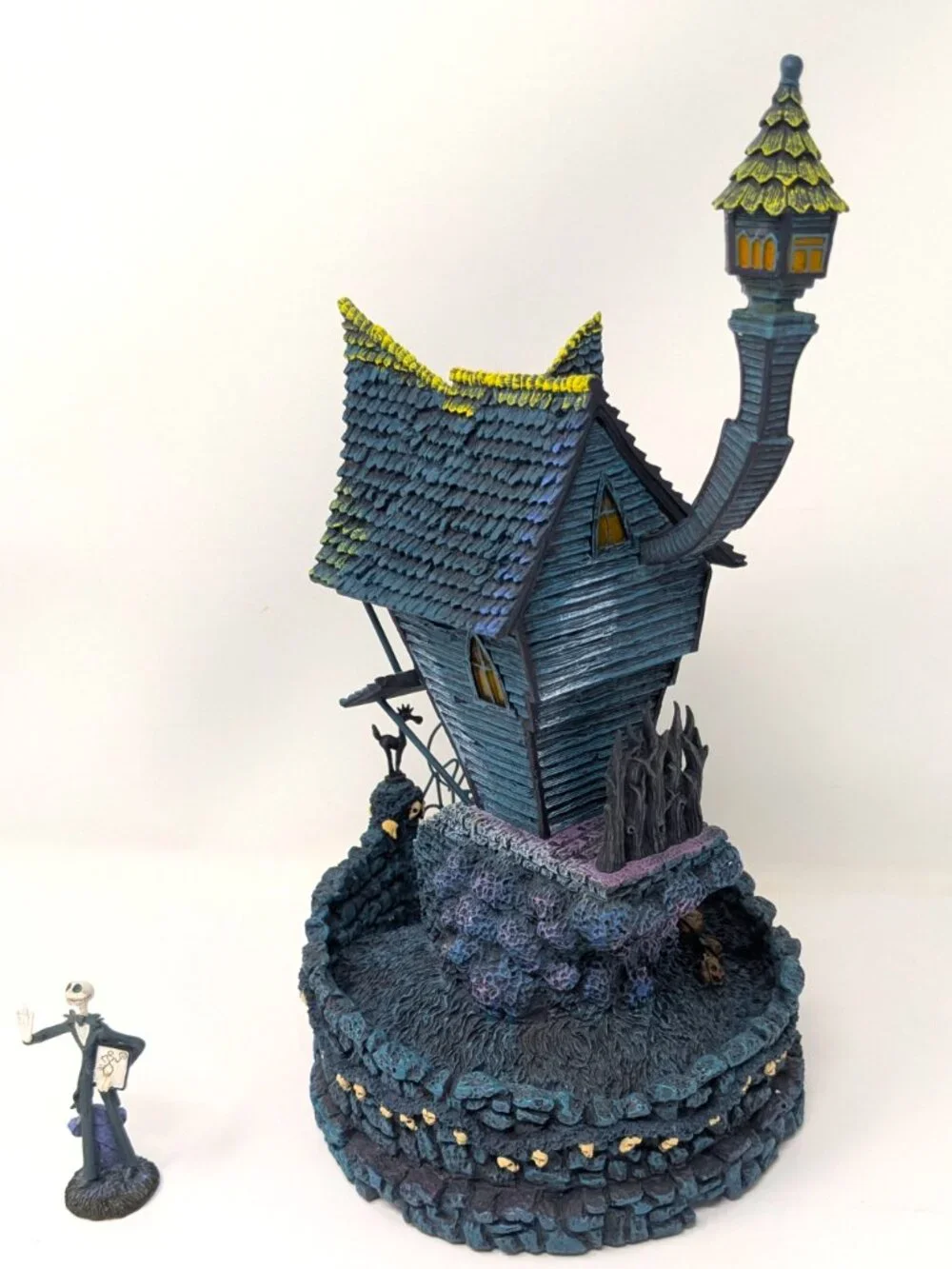Nightmare Before Christmas Hawthorne Village JACK'S HOUSE w Jack 2005 Halloween